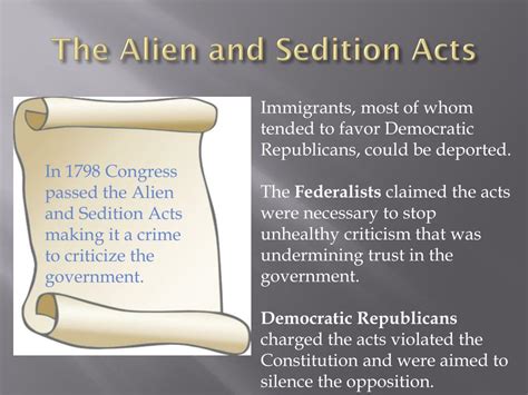 alien and sedition acts purpose